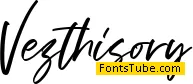 Vezthisory Font