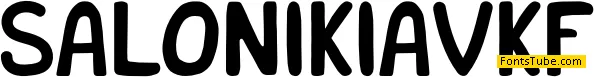 Salonikia VKF Font