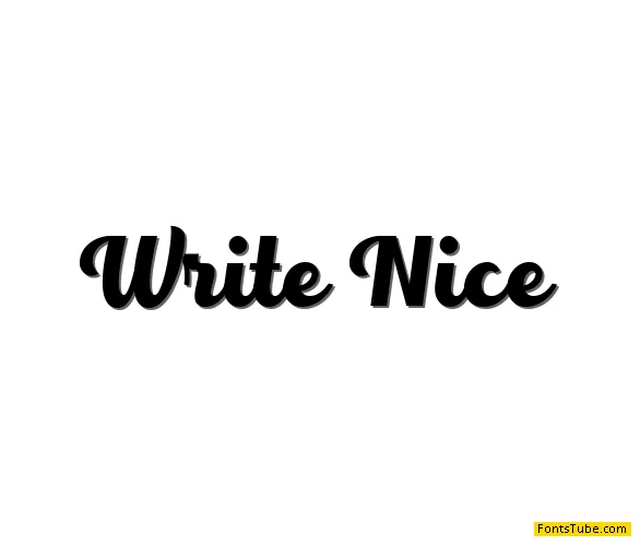 Write Nice
