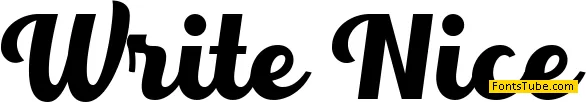 Write Nice