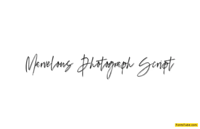Marvelous Photograph Font Family