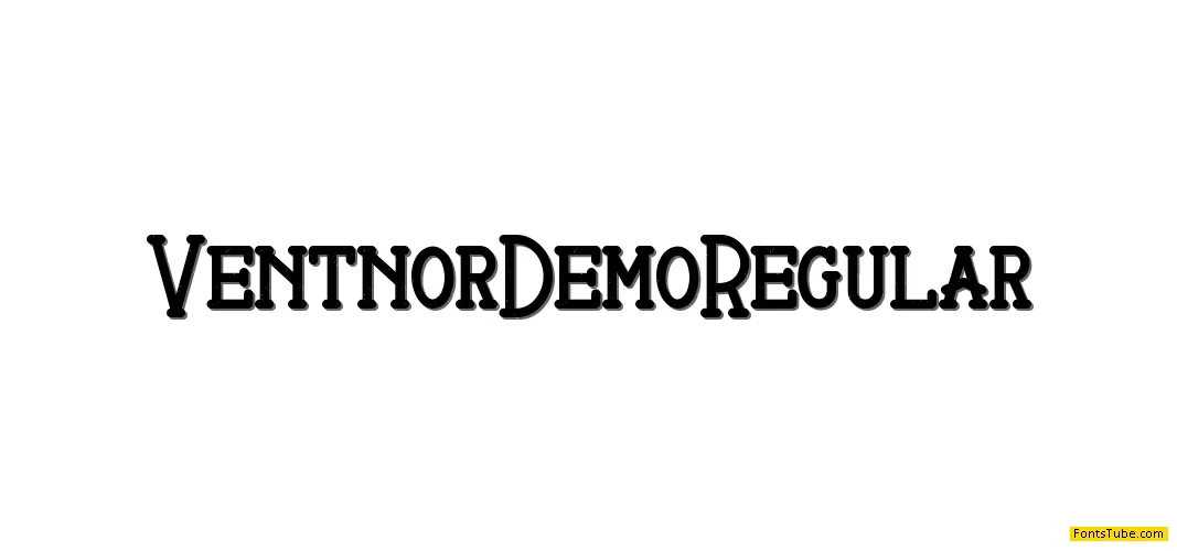 Ventnor Demo Font