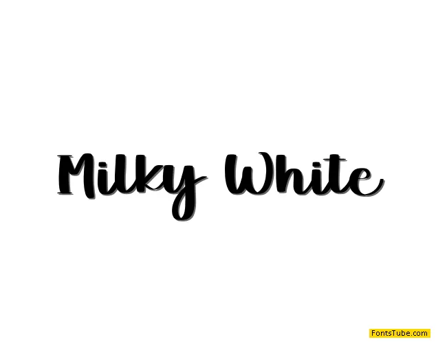 Milky White