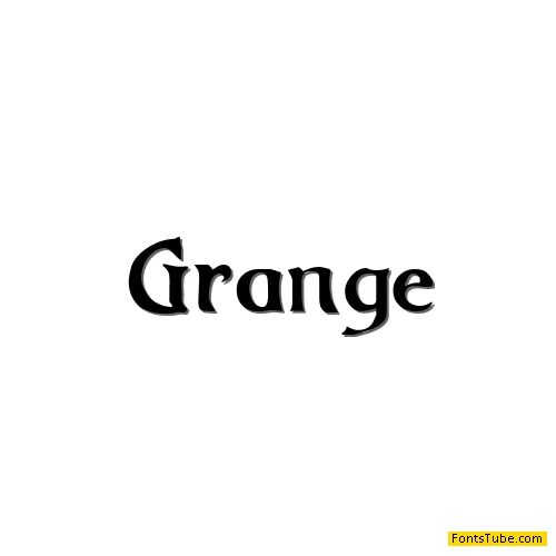 Grange Font Family