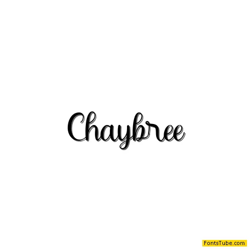 Chaybree Font