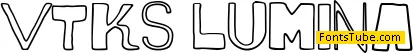 vtks lumina Font