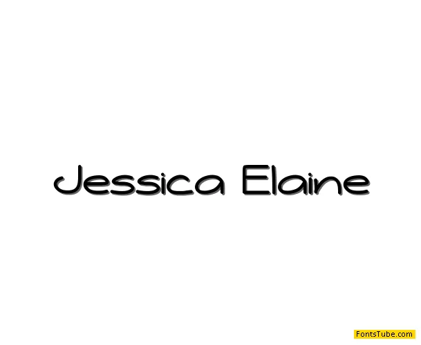 Jessica Elaine Font Family