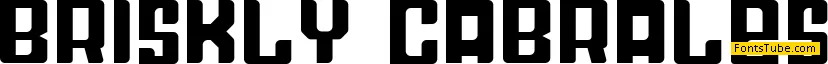 Briskly Cabrales Font