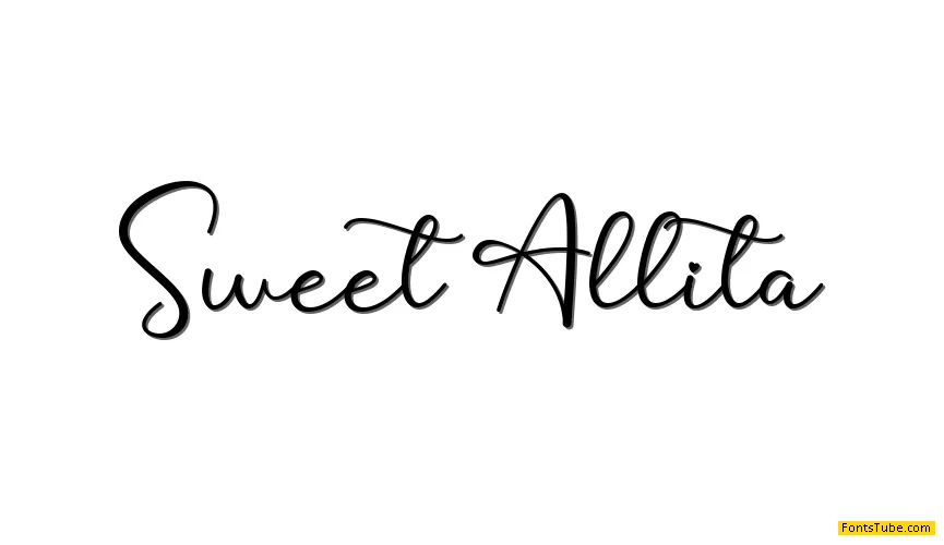 Sweet Allita Font