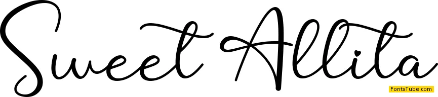 Sweet Allita Font
