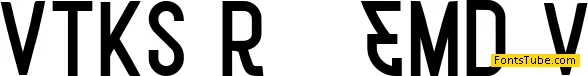 VTKS R78 EMD v2 Font