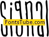Signal To Noise Font