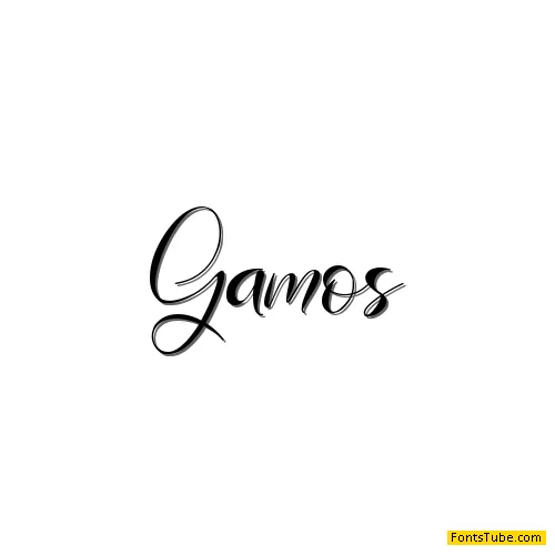 Gamos Font