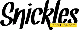 Snickles Font