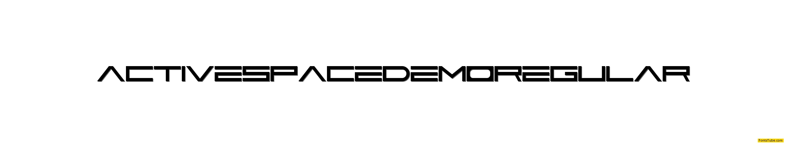 Active Space Demo Font Family