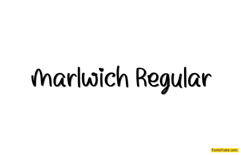Marlwich Font