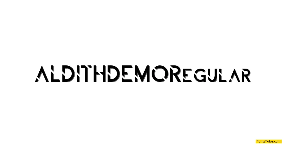 ALDITH DEMO Font Family
