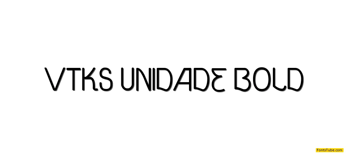 vtks unidade Font Family