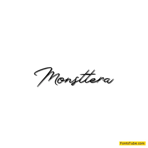 Monsttera Font