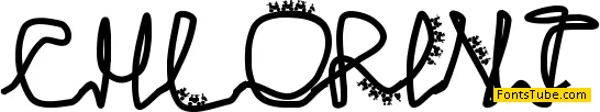Chlorinej Font