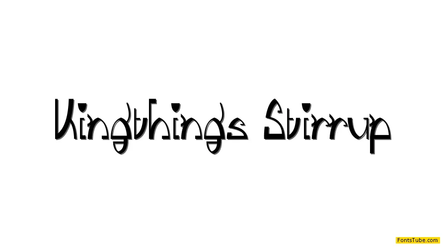Kingthings Stirrup Font