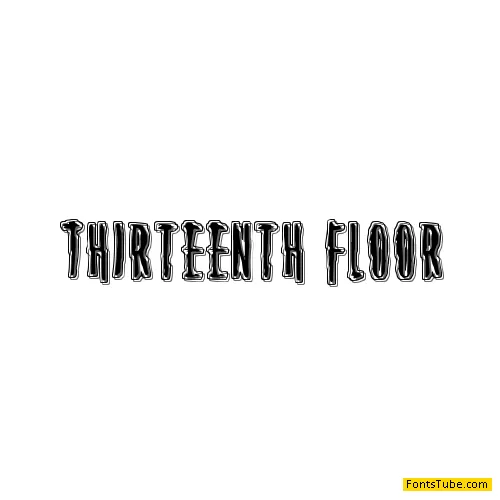 Thirteenth Floor Font Family