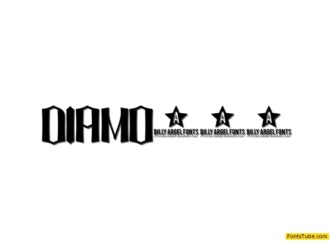 DIAMOND DUST Font