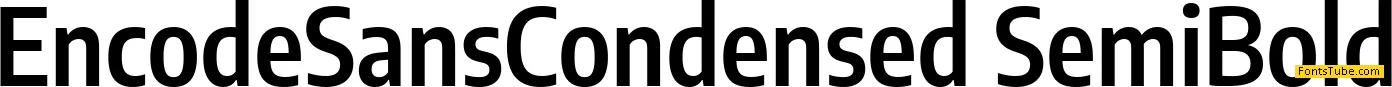 Encode Sans Condensed