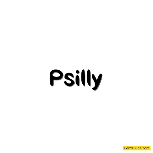 Psilly Font