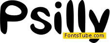 Psilly Font