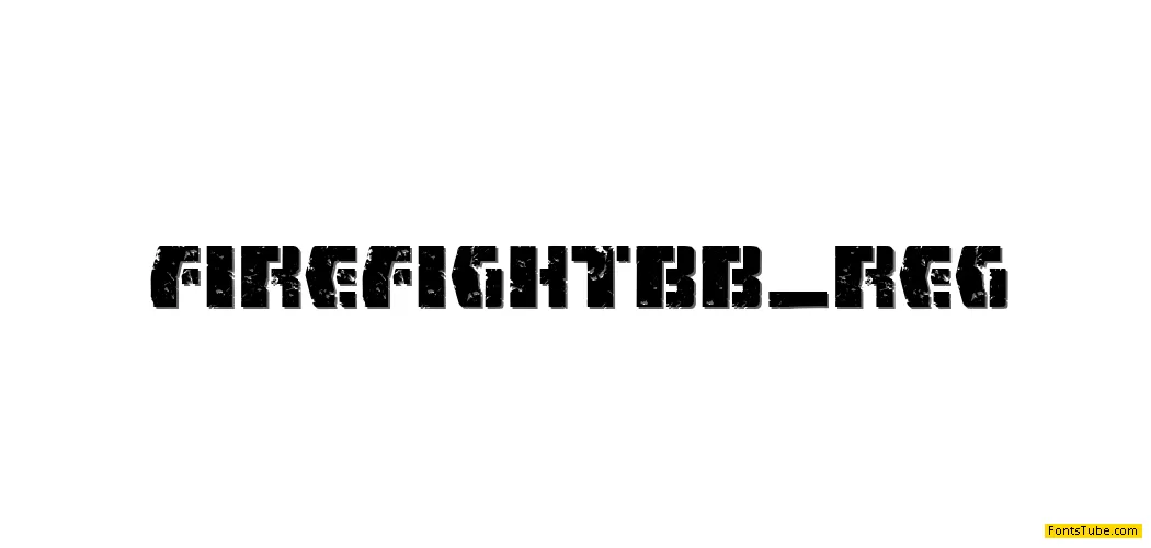 FireFight BB Font