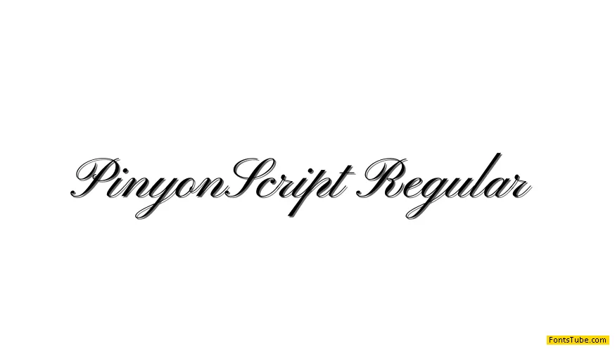 Pinyon Script Font