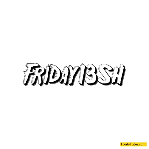 Friday13SH Font