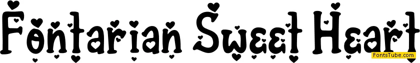Fontarian Sweet Heart Font