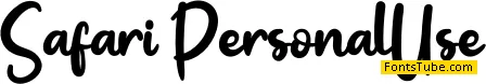 Safari Font