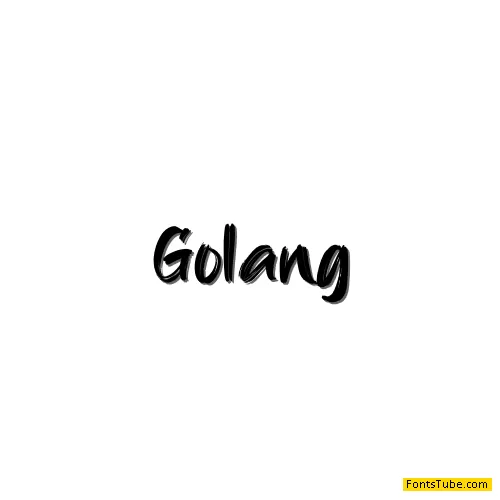 Golang Font
