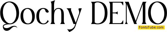 Qochy DEMO Font