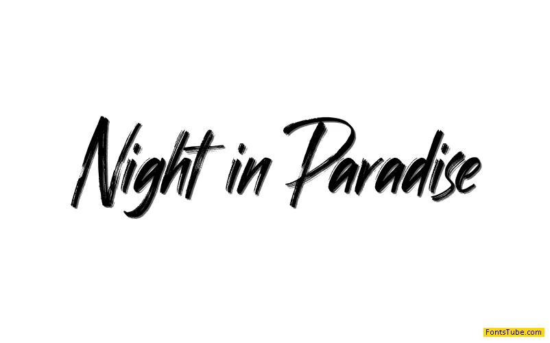 Night in Paradise