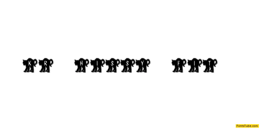 KR Hissy Fit Font