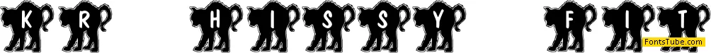 KR Hissy Fit Font