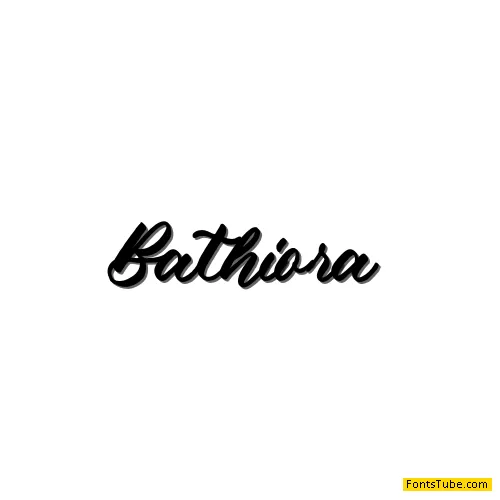 Bathiora Font