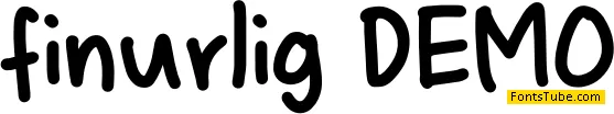 Finurlig DEMO Font