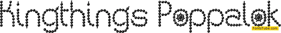 Kingthings Poppalok Font