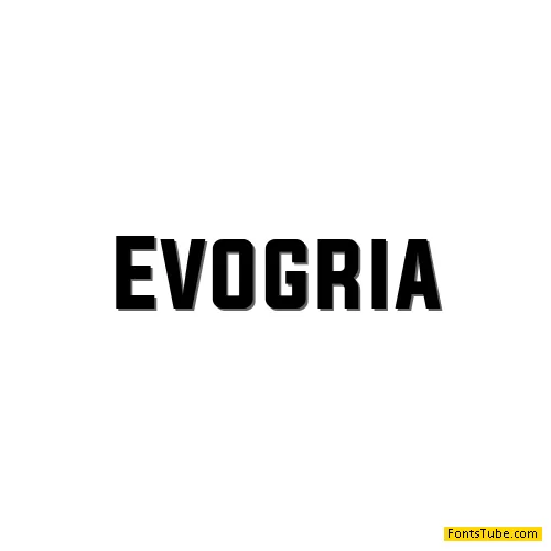 Evogria Font Family