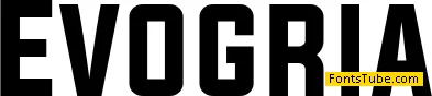 Evogria Font Family