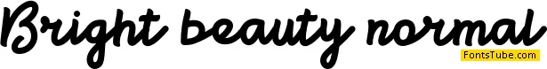 Bright beauty Font