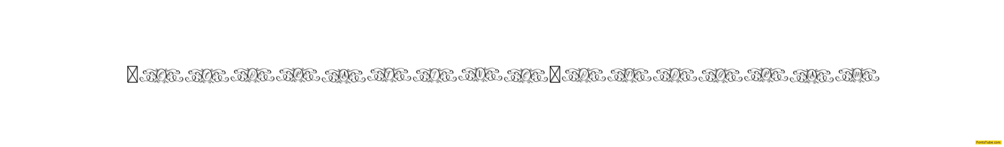 Decorative Monogram