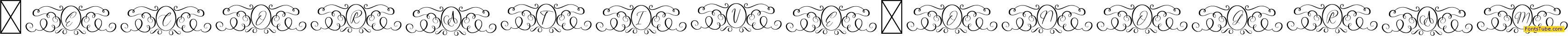 Decorative Monogram
