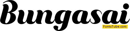 Bungasai Font