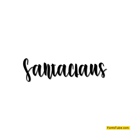 Santaclaus Font